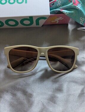 Beige Goodr BFG Sunglasses